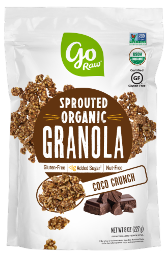 Go Raw® Coco Crunch Sprouted Organic Granola Perspective: front