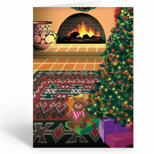 Stonehouse collection festive western home christmas card 18 southwest