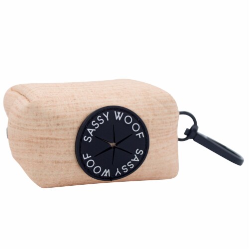 Dog Waste Bag Holder - Pinot Perspective: front