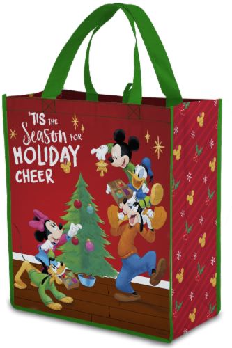 Disney Mickey Friends Holiday Tote Bag 1 ct Ralphs