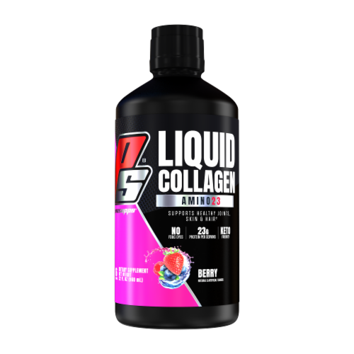 ProSupps® Amino23 Berry Liquid Collagen Perspective: front