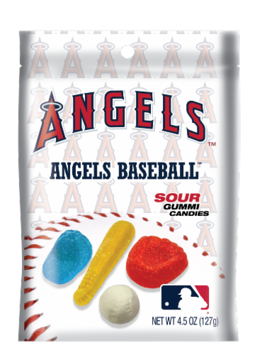 Big League Foods Los Angeles Angels™ Sour Baseball Gummies Perspective: front