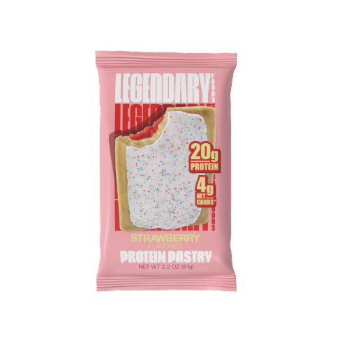 Legendary Foods™ Strawberry Protein Pastry Case Perspective: front