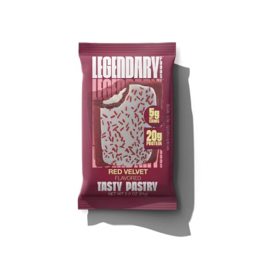 Legendary Foods Red Velvet Tasty Pastries Perspective: front