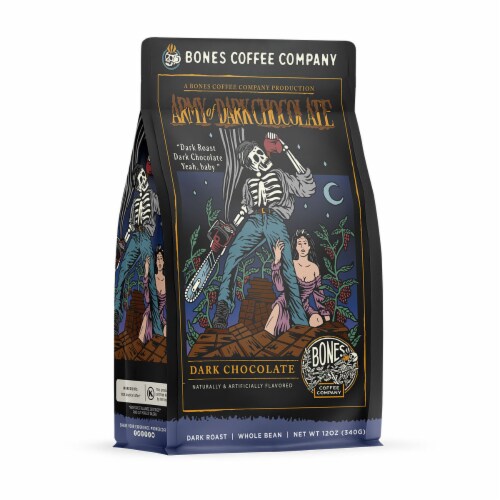 Army of Dark Chocolate 12oz Ground Perspective: front