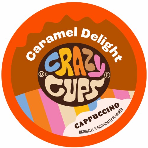 Crazy Cups Caramel Delight Premium Cappuccino Pods 22 ct Mariano s