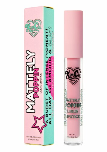 KimChi Chic Beauty Mattely Poppin Liquid Lipstick - Werk Perspective: front