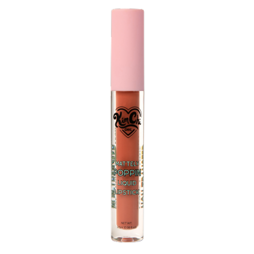KimChi Chic Beauty Mattely Poppin Liquid Lipstick - Get It Mama Perspective: front