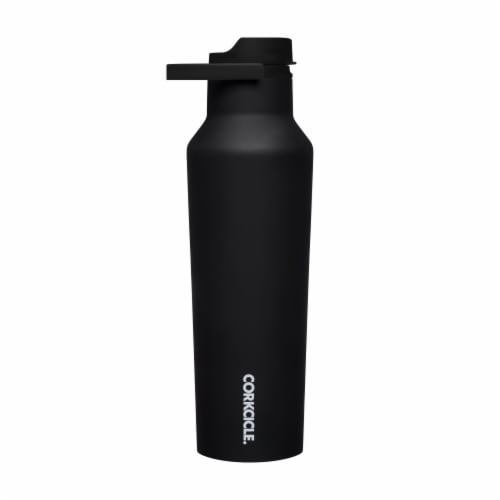 Corkcicle Sport Canteen - Black Perspective: front