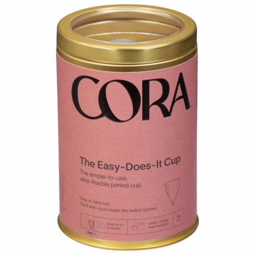 Cora Menstrual Cup Perspective: front