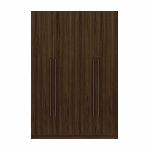 Manhattan Comfort Gramercy Modern 2 Section Freestanding Wardrobe