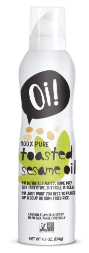 Oi! Toasted Sesame Oil Spray Perspective: front