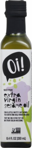 Oi! Extra Virgin Sesame Oil Perspective: front