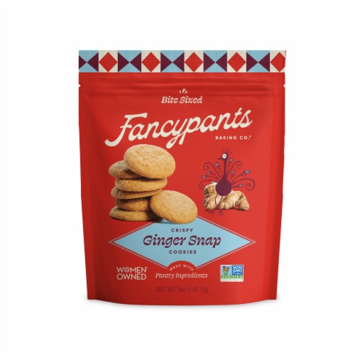 Fancypants Crispy Ginger Snap Cookies Perspective: front