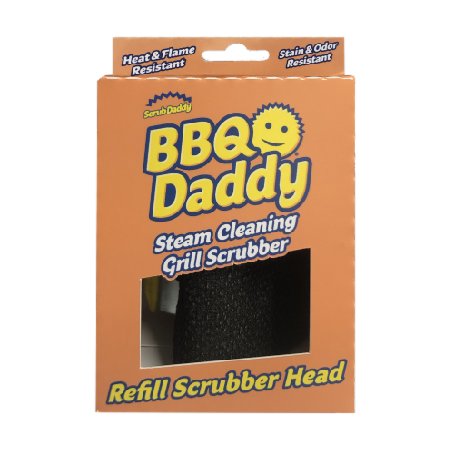 Scrub Daddy BBQ Steam Cleaning Grill Scrubber Refill Head Perspective: front