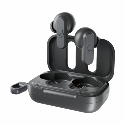 Skullcandy® Dime True Wireless Earbuds - Gray Perspective: front
