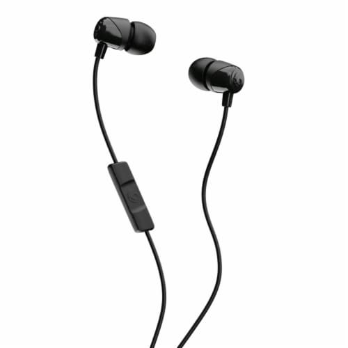 Jib with Mic Wired Earbuds - Black Perspective: front