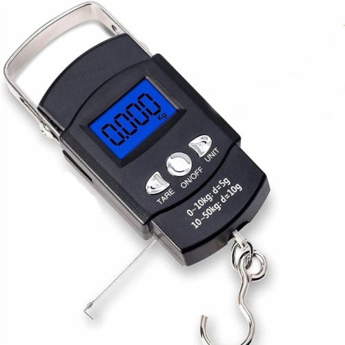 Luggage Scale Handheld Portable Electronic Digital Hanging Bag Weight Scales  Travel 110 LBS, 1 unit - Kroger