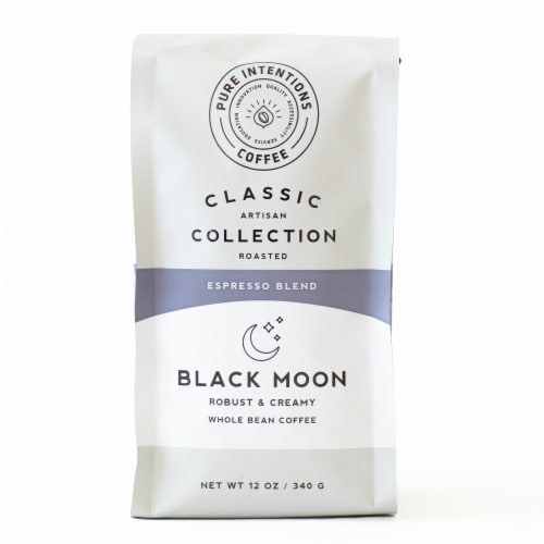 Pure Intentions Black Moon Espresso Blend Whole Bean Coffee