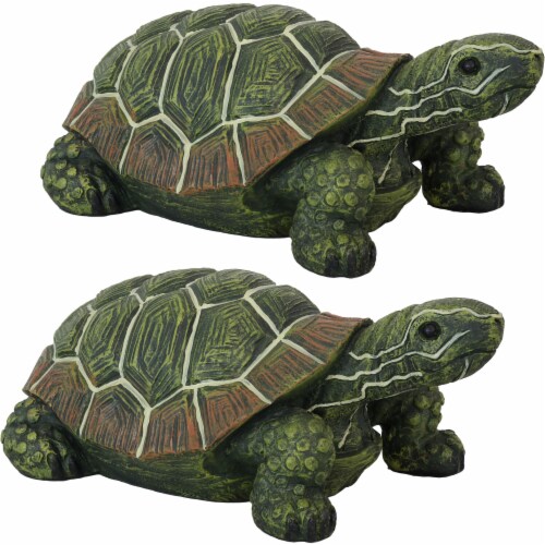 tortoise lawn statue