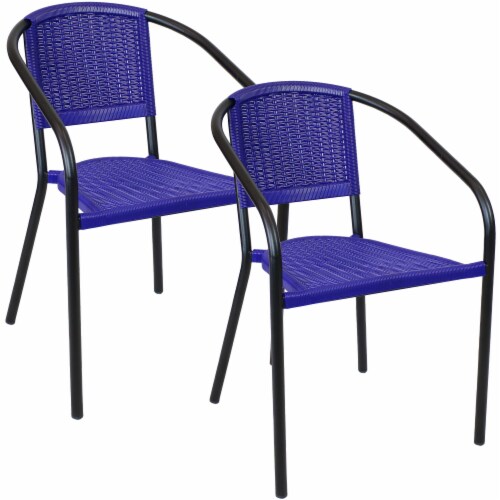 Purple metal chair clearance