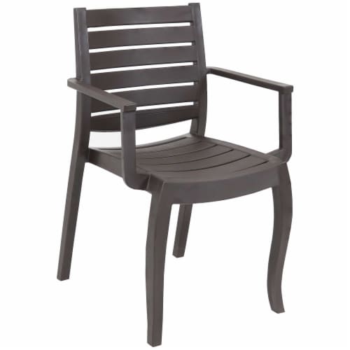 Black plastic online lawn chairs