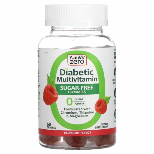 YumVs Diabetic Multivitamin Gummies Sugar Free Diabetes Supplement