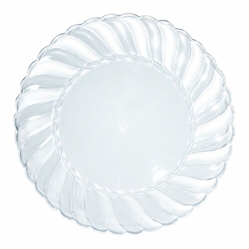 Hard plastic dinner clearance plates