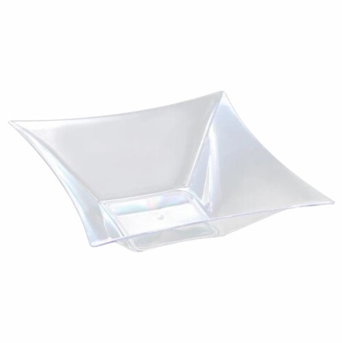 Clear 12 oz. Small Square Bowl