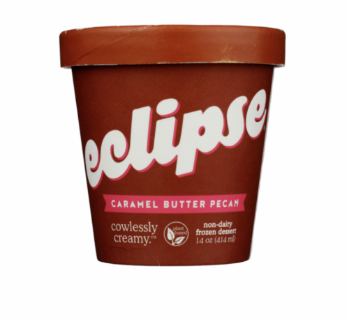 Eclipse® Caramel Butter Pecan Non-Dairy Frozen Dessert Perspective: front