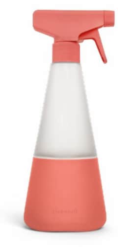 Cleancult Clay Red Glass All Purpose Cleaner Bottle Perspective: front