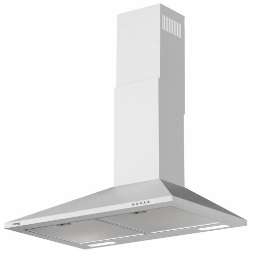 hOmeLabs 30 Inch Stainless Steel Wall Mount Range Hood Exhaust Fan