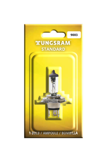 Tungsram 9003/BP1 Auto Bulb Perspective: front