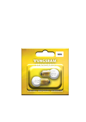 Tungsram 1895/BP2 Auto Bulb 2 Pack Perspective: front
