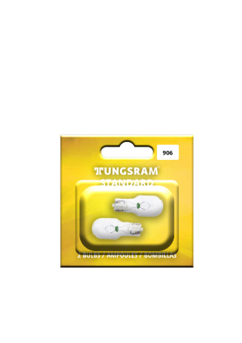 Tungsram 906/BP2 Auto Bulb Perspective: front