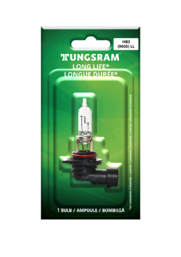Tungsram 9005LL/BP Auto Bulb Perspective: front