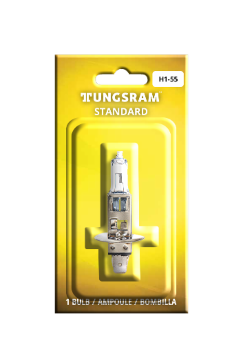 Tungsram H1-55/BP1 Auto Bulb Perspective: front