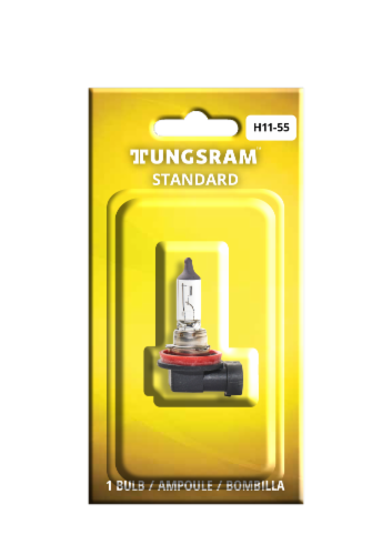 Tungsram H11-55/BP1 Auto Bulb Perspective: front