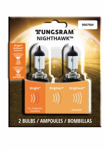 Tungsram NightHawk 9007NH Car Light Bulb Perspective: front