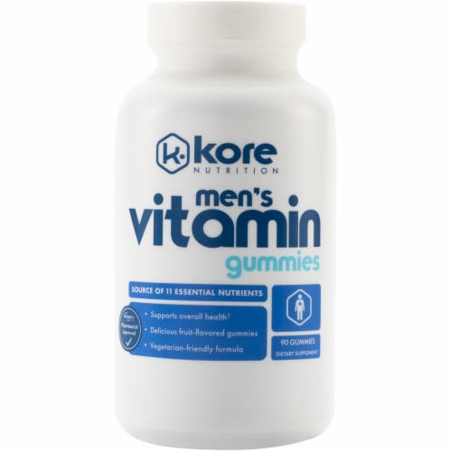 Kore Nutrition Men's Multi Vitamin Gummies Perspective: front
