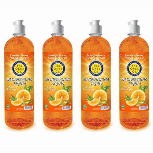 The Ohso Co. 33.8oz Dish Soap - Orange Blossom Perspective: front