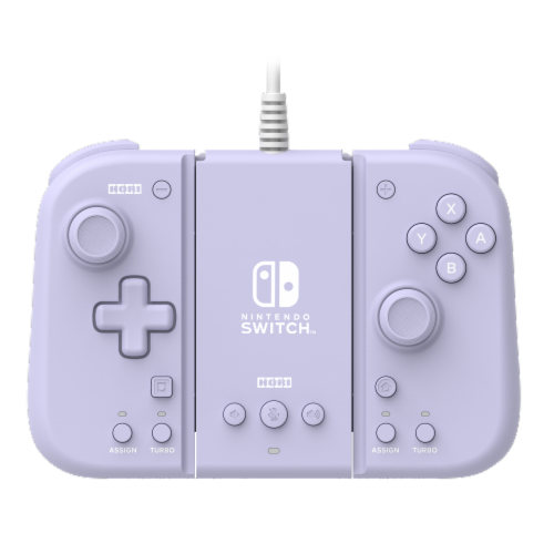 Hori Nintendo Switch™ Split Pad Compact Attachment Set - Lavender Perspective: front