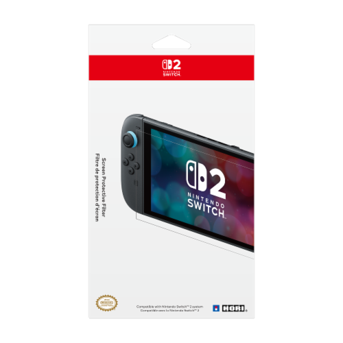Hori Nintendo Switch 2 Screen Protective Filter Perspective: front