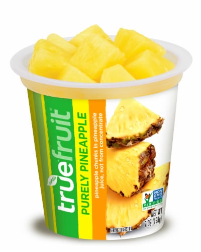 True Fruit Purely Pineapple Perspective: front