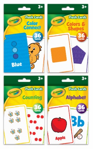 Crayola Flash Cards Perspective: front