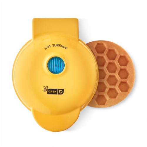 Dash® Honeycomb Mini Waffle Maker- Yellow, 1 ct - Foods Co.