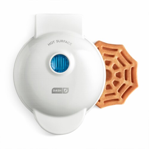 Dash Spiderweb Mini Waffle Maker - Shimmer White