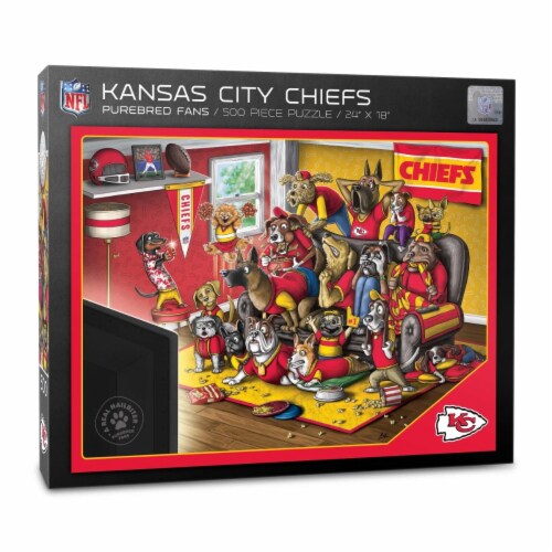 Classic Impressions NFL Kansas City Chiefs Puzzle Perspective: front