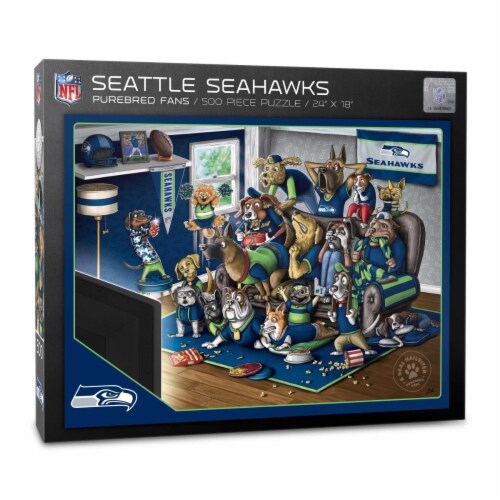 Classic Impressions NFL Seattle Seahawks Puzzle Perspective: front
