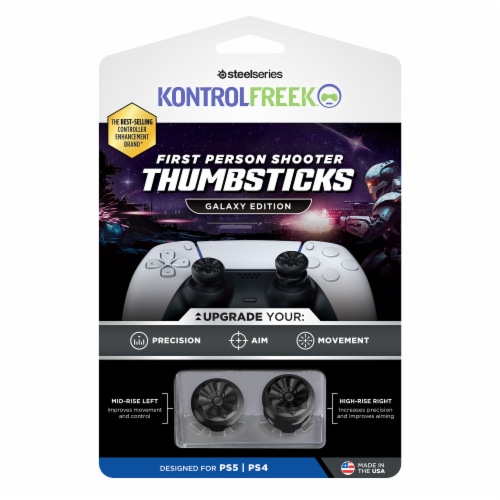 Steelseries KontrolFreek® Thumbsticks for PS4 & PS5 Controller Perspective: front